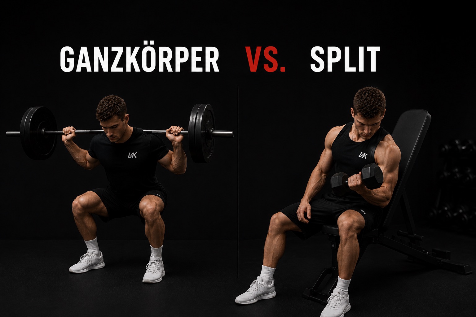 Ganzkörper vs. Split: Was ist besser?