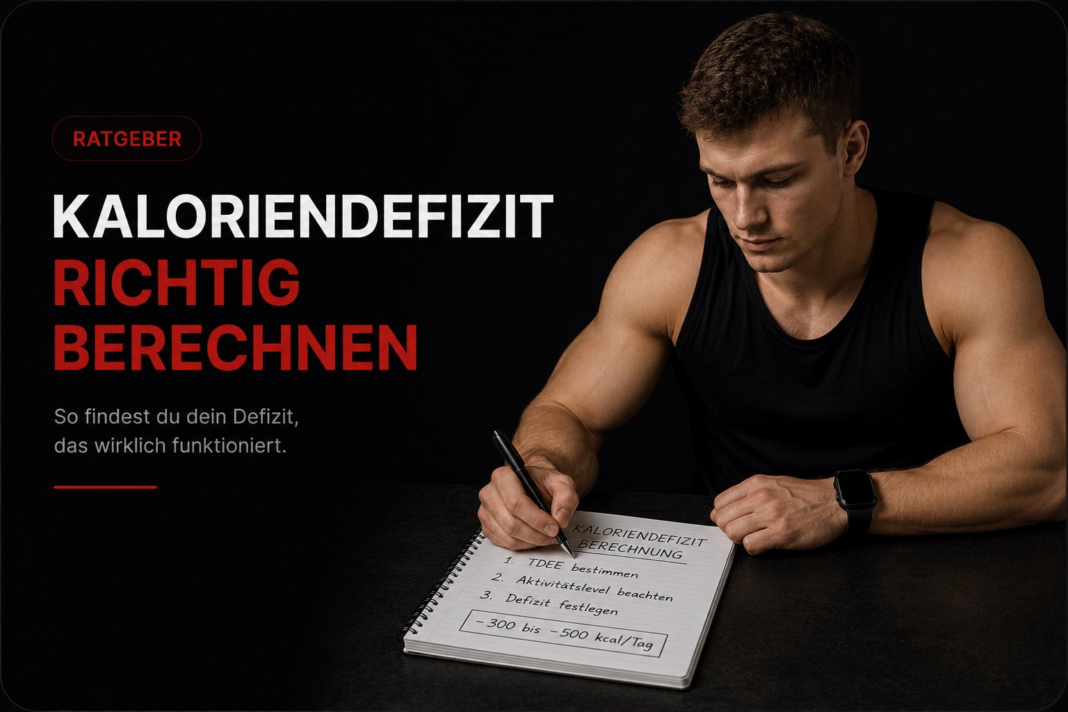 Kaloriendefizit richtig berechnen
