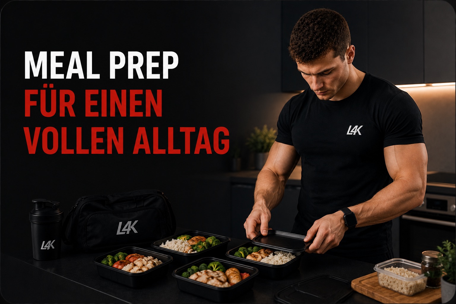 Meal Prep für einen vollen Alltag
