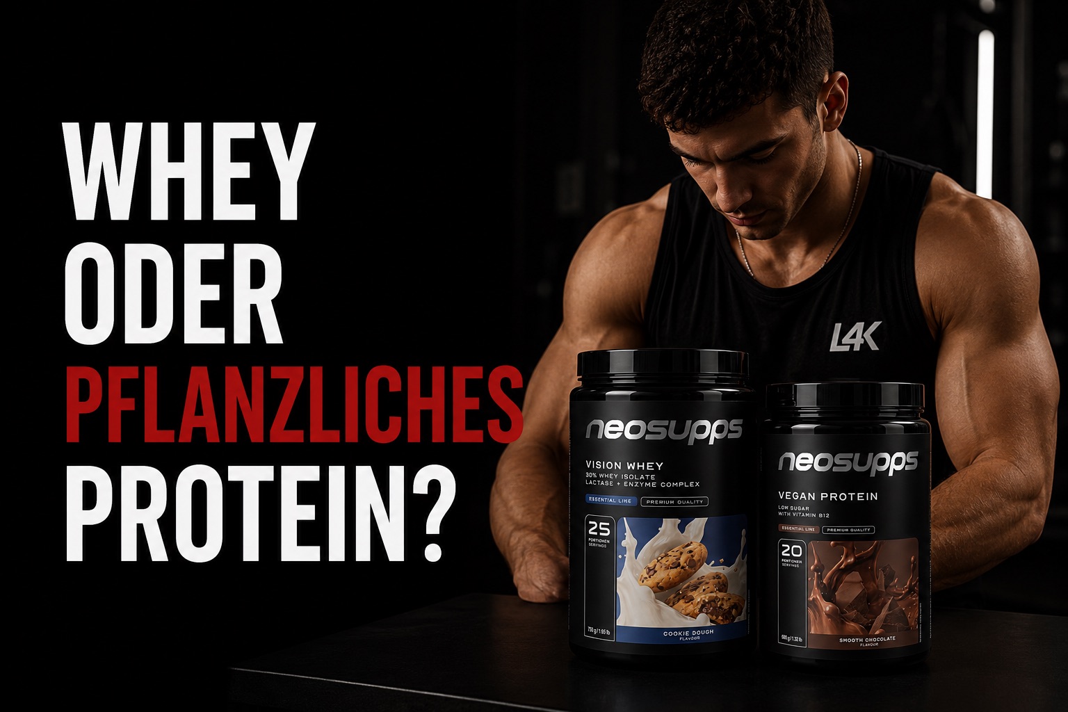 Whey oder pflanzliches Protein?