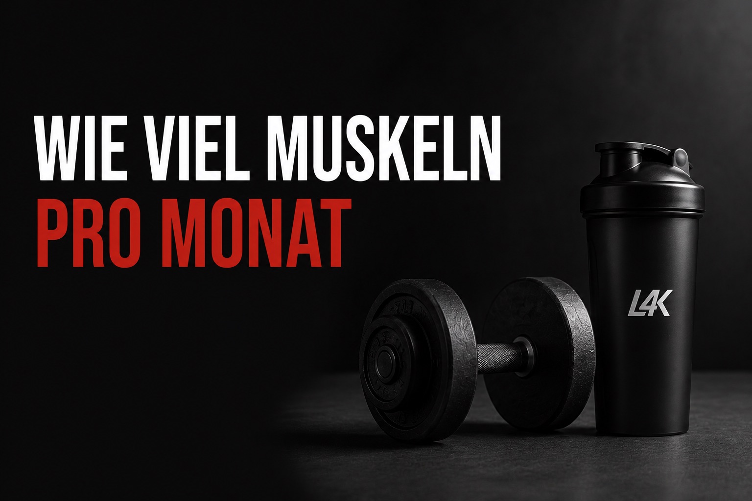 Wie viel Muskeln pro Monat realistisch sind