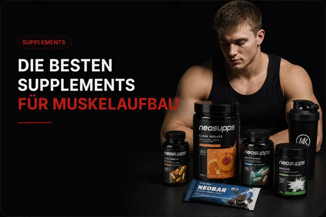 Die besten Supplements für Muskelaufbau (KI-generiert)